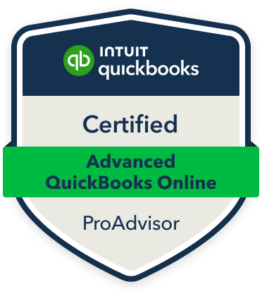 Intuit QuickBooks Certified Advanced QuickBooks Online ProAdvisor badge